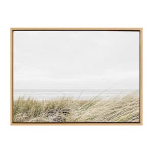 Sylvie "East Beach" by Amy Peterson Art Studio Framed Canvas Wall Art 33 in. x 23 in.