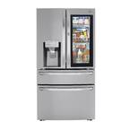 30 cu. ft. French Door Refrigerator, InstaView, Full-Convert Drawer, Craft Ice in PrintProof Stainless Steel