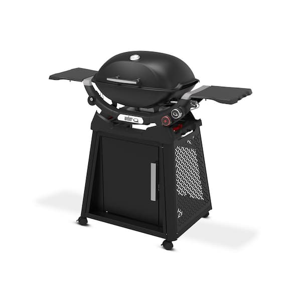 Weber Q 2800N Plus 2-Burner Propane Grill in Midnight Black with