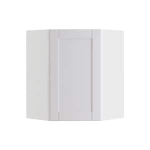 Arlington Vesper White Plywood Shaker Stock Assembled Corner Kitchen Cabinet Soft Close 20 in W x 12 in D x 30 in H