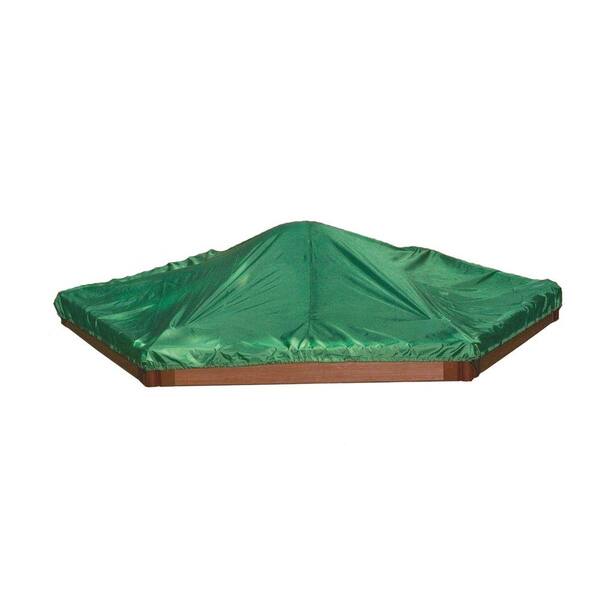 Frame It All 7 ft. x 8 ft. Hexagonal Sandbox Cover SBCHEX The Home Depot