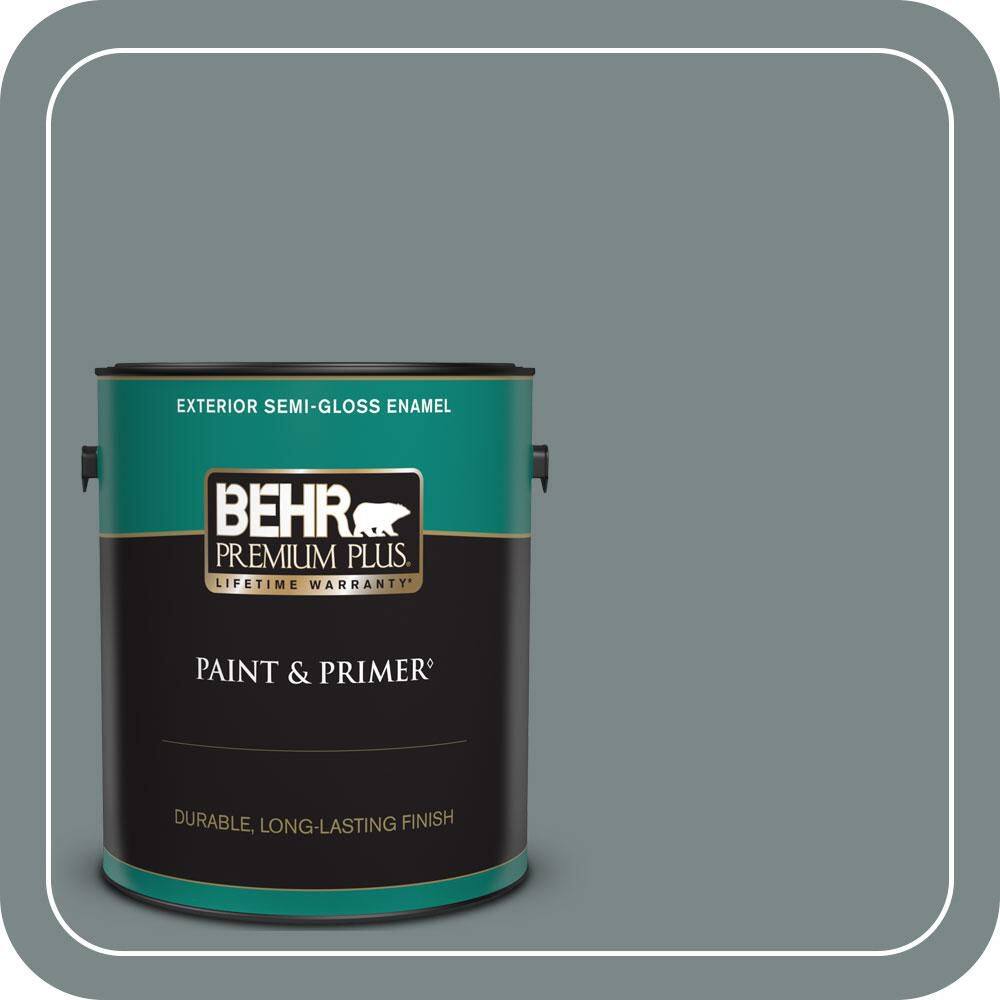 1 gal. #730F-5 Nature Retreat Semi-Gloss Enamel Exterior Paint & Primer price history on PriceWatchPro