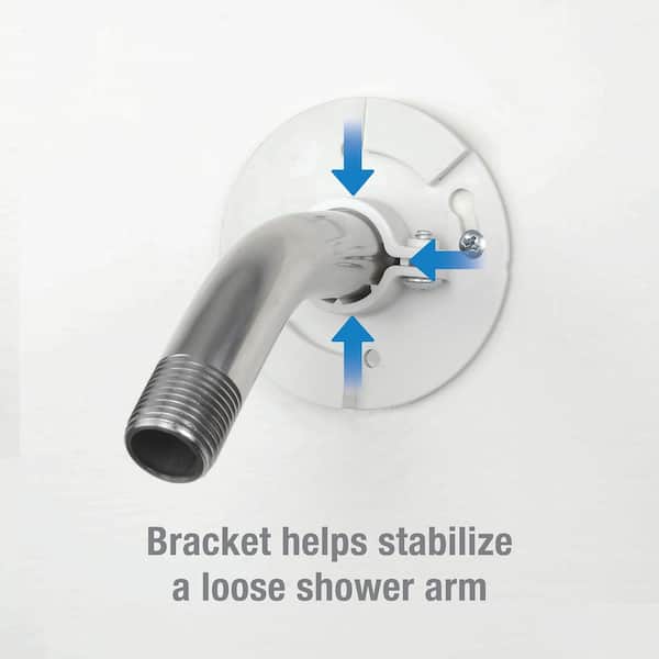 Danco 3-in Chrome Bathtub/Shower Arm Mount
