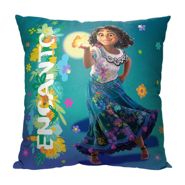 THE NORTHWEST GROUP Disney Encanto Hermosas Hermanos Multi-Colored Throw Pillow