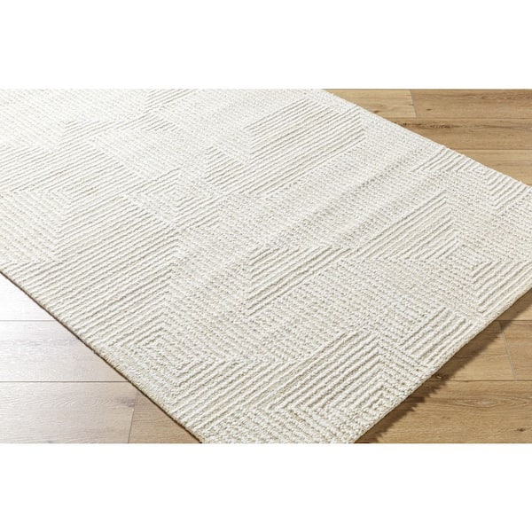 Falcao FAC-2304 2 ft. x 3 ft. Handmade Rug, Beige
