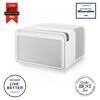 8,000 BTU (DOE) 9X QUIETER 33% More Efficient 115-Volts Inverter Window Air Conditioner with Easy Install and App
