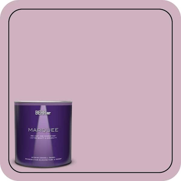 BEHR MARQUEE 1 qt. #S120-3 Candlelight Dinner Eggshell Enamel Interior Paint & Primer