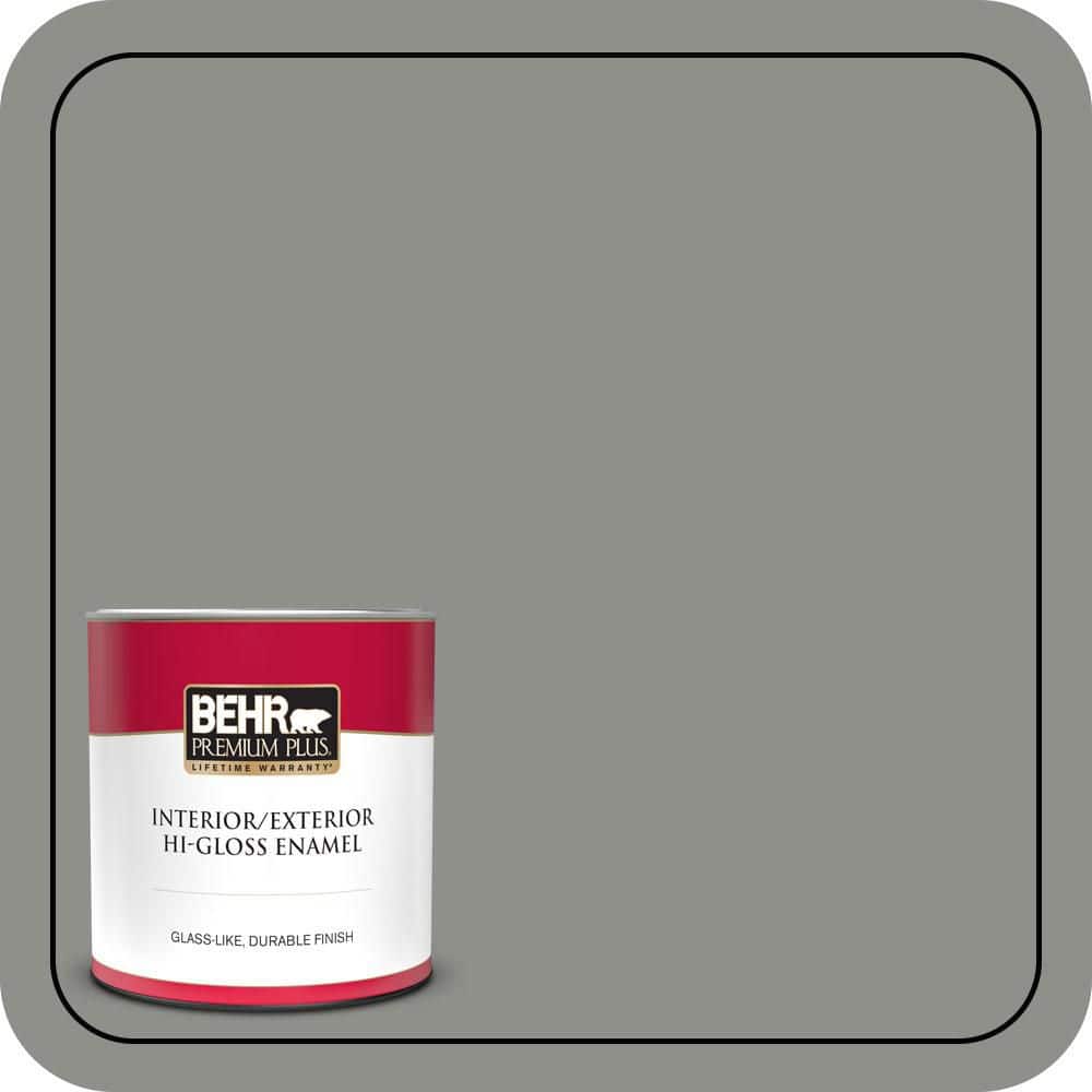 1 qt. #PPU24-20 Letter Gray Hi-Gloss Enamel Interior/Exterior Paint & Primer price history on PriceWatchPro