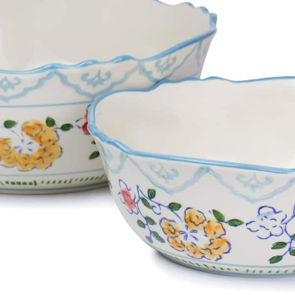 Nordic Ware Soup/ Salad Bowls - Set of 2 - White