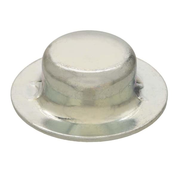 Crown Bolt 3/8 in. Zinc Plated Steel Axle Hat Nuts (2-Pack)