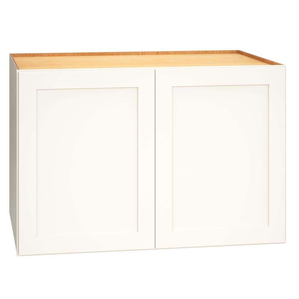 QuickShip Cottage 36 in. W x 24 in. D x 24 in. H Assembled Plywood Shaker Wall Kitchen Cabinet in White price history on PriceWatchPro