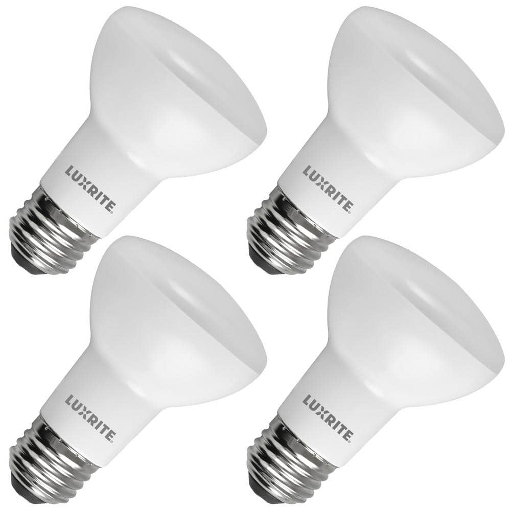LUXRITE 45W Equivalent, BR20 LED Light Bulb, 2700K Warm White, 460