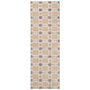 Nourison Nordic Rust 8 ft. x 10 ft. Geometric Contemporary Area Rug ...