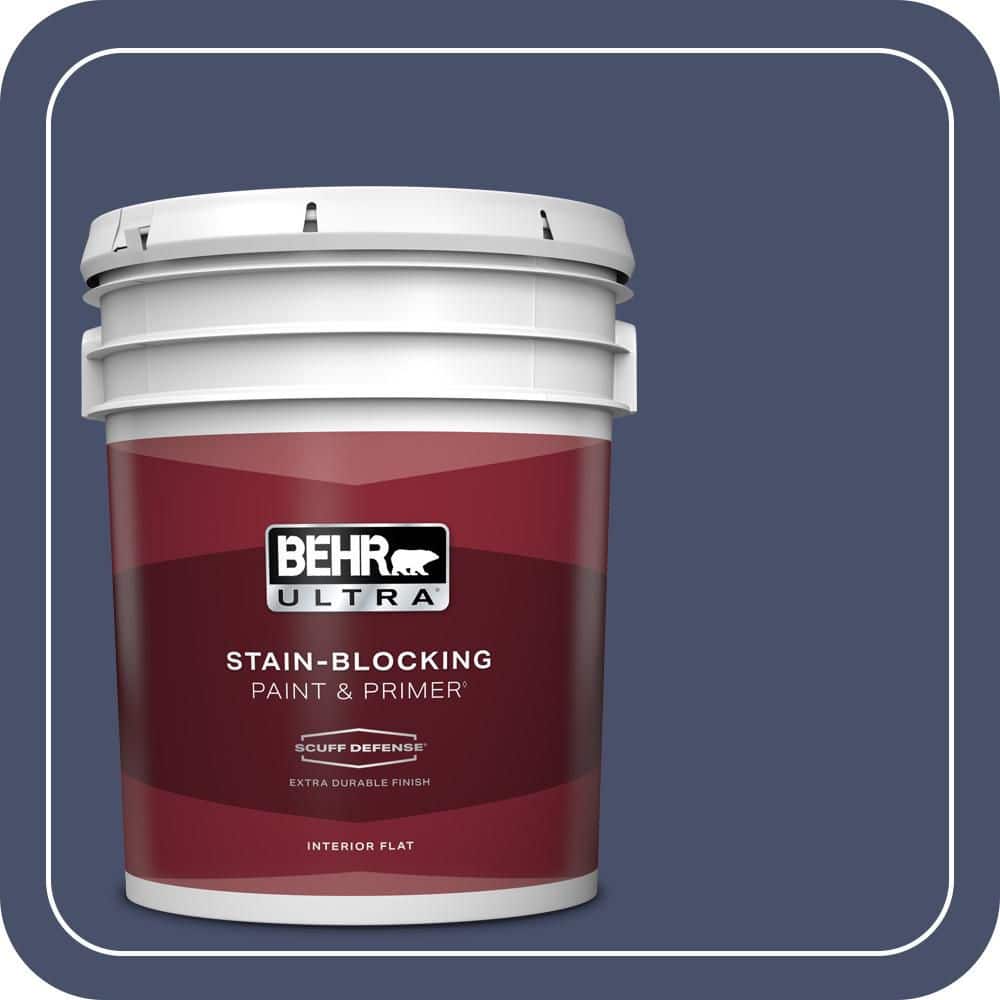 5 gal. #PPU15-18 Vintage Velvet Extra Durable Flat Interior Paint & Primer product image for price tracking