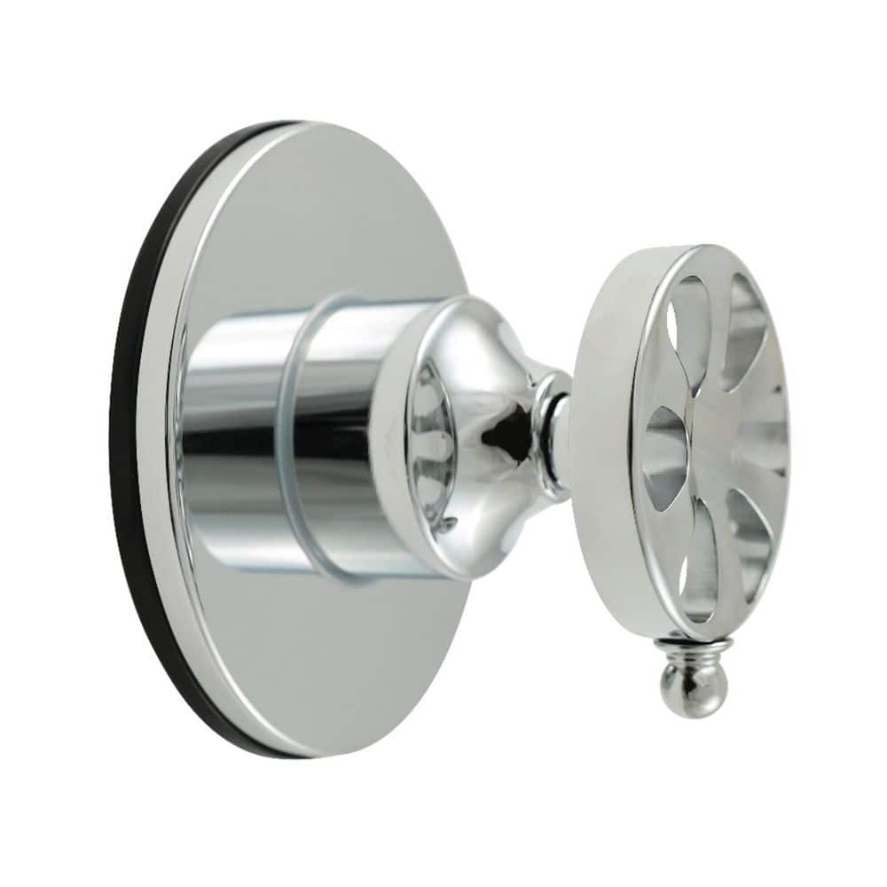 Belknap 1/2 in. Single-Handle 1-Hole Wall Mount 3-Way Diverter Valve with Trim Kit in Polished Chrome price history on PriceWatchPro