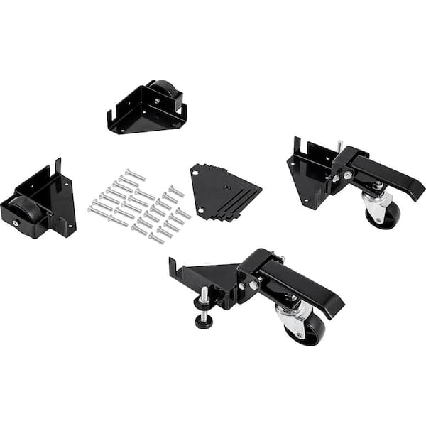 Mobile Base, 400 lbs. Weight Capacity, Adjustable from 9.5 x 9.5 in. to Infinity, Heavy Duty Universal Mobile Base Stand
