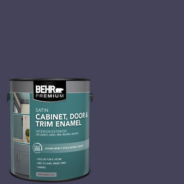 BEHR PREMIUM 1 gal. #PPU16-20 Renaissance Satin Enamel Interior/Exterior Cabinet, Door & Trim Paint