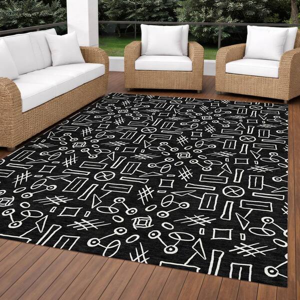 Addison Rugs Chantille Machine Washable Indoor/Outdoor Abstract