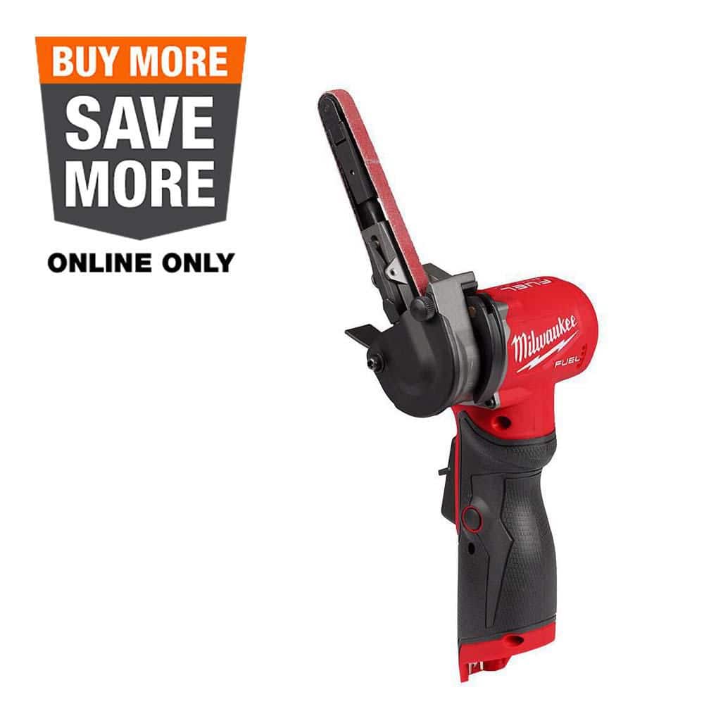 Milwaukee M12 FUEL 12V Lithium-Ion Brushless Cordless 3/8 in. x 13 in. Bandfile (Tool-Only) 2483-20