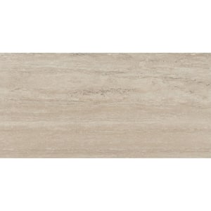 Esplanade Pass 11.42 in. x 23.23 in. Polished Porcelain Stone Look Floor and Wall Tile (12.894 sq. ft./Case)