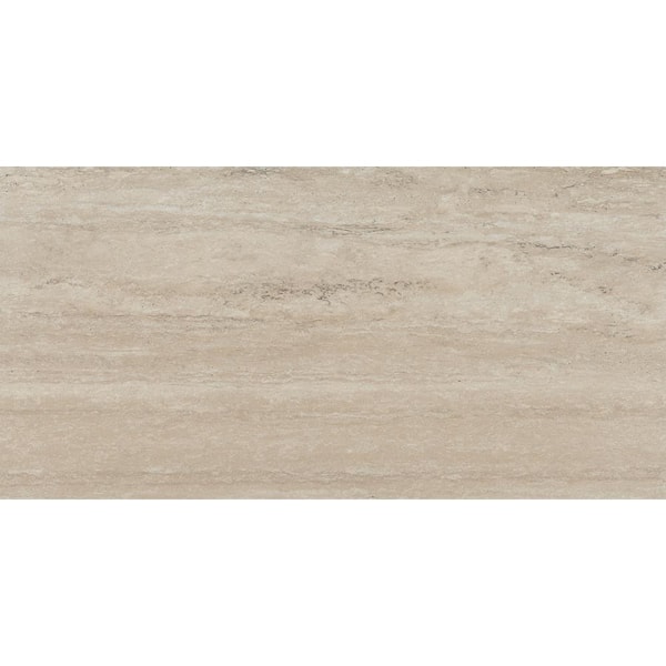 EMSER TILE Esplanade Pass 11.42 in. x 23.23 in. Polished Porcelain Stone Look Floor and Wall Tile (12.894 sq. ft./Case)
