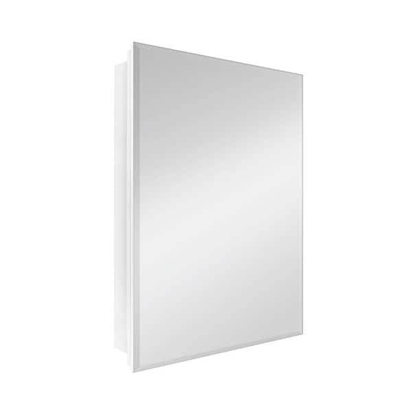 23.6 in. W x 30 in. H Rectangular Wood Composite Medicine Cabinet with Mirror