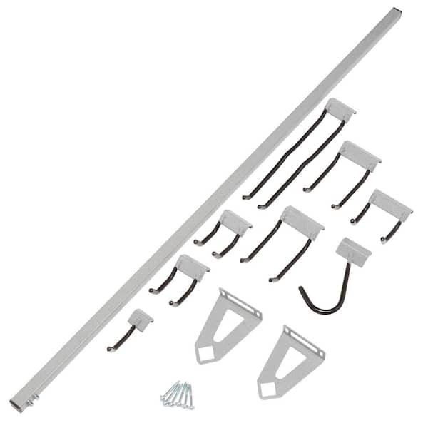 MANOKY Shovel Holder Wall Mount Outdoor 10 Pack - Garden Yard Tool Organizer  for Garage Shed Organizers and Storage Hooks Rake Rack Hanger Hardware  Included : : Patio, Lawn & Garden