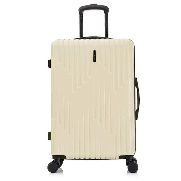 InUSA Drip lightweight hard side spinner luggage 24 in. Sand