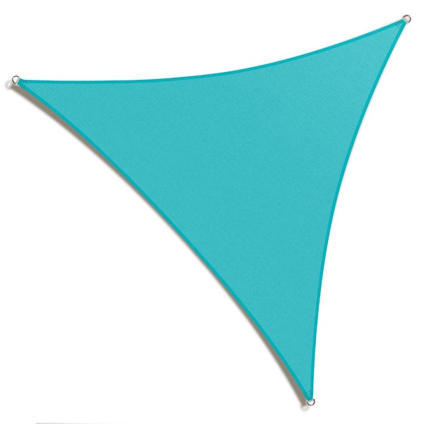 10 ft. x 10 ft. x 10 ft. Turquoise Triangle Sail