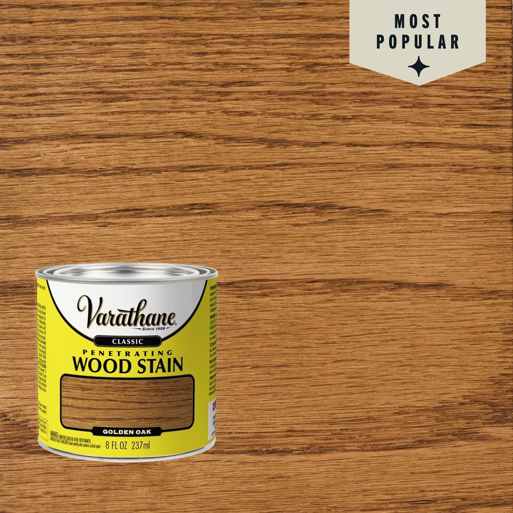 Varathane 8 oz. Golden Oak Classic Wood Interior Stain 339726