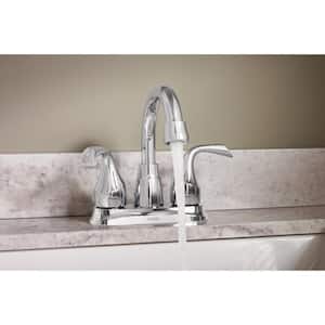 Idora 4 in. Centerset 2-Handle Bathroom Faucet in Polished Chrome (2-Pack)