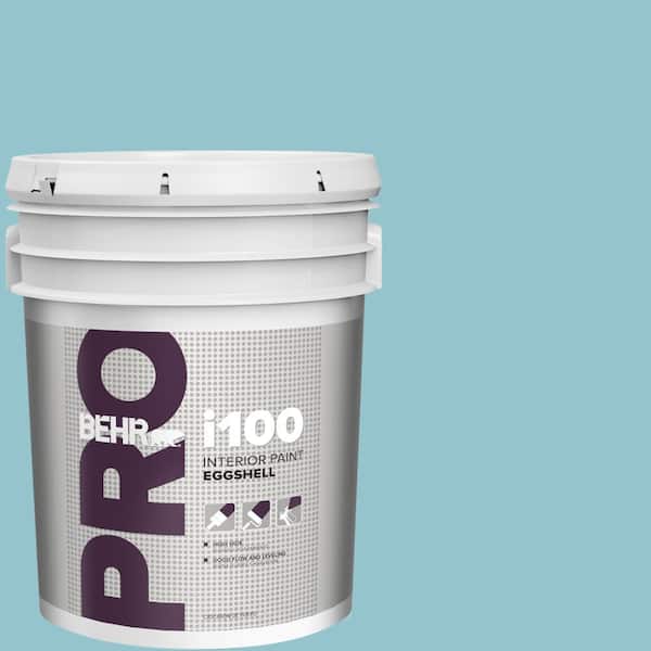 BEHR PRO 5 gal. #520E-3 Velvet Morning Eggshell Interior Paint