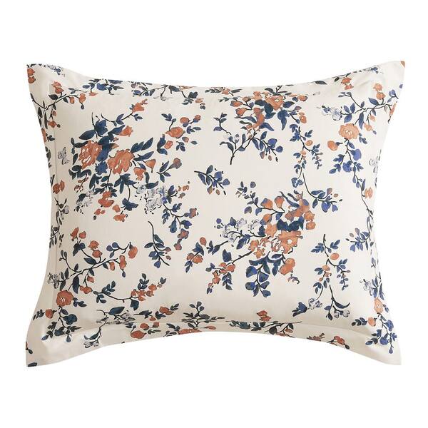 Garden Bouquet 2-Piece Beige Floral Microfiber Twin/Twin XL Garden Bouquet 2-Piece Beige Floral Microfiber Twin/Twin XL
