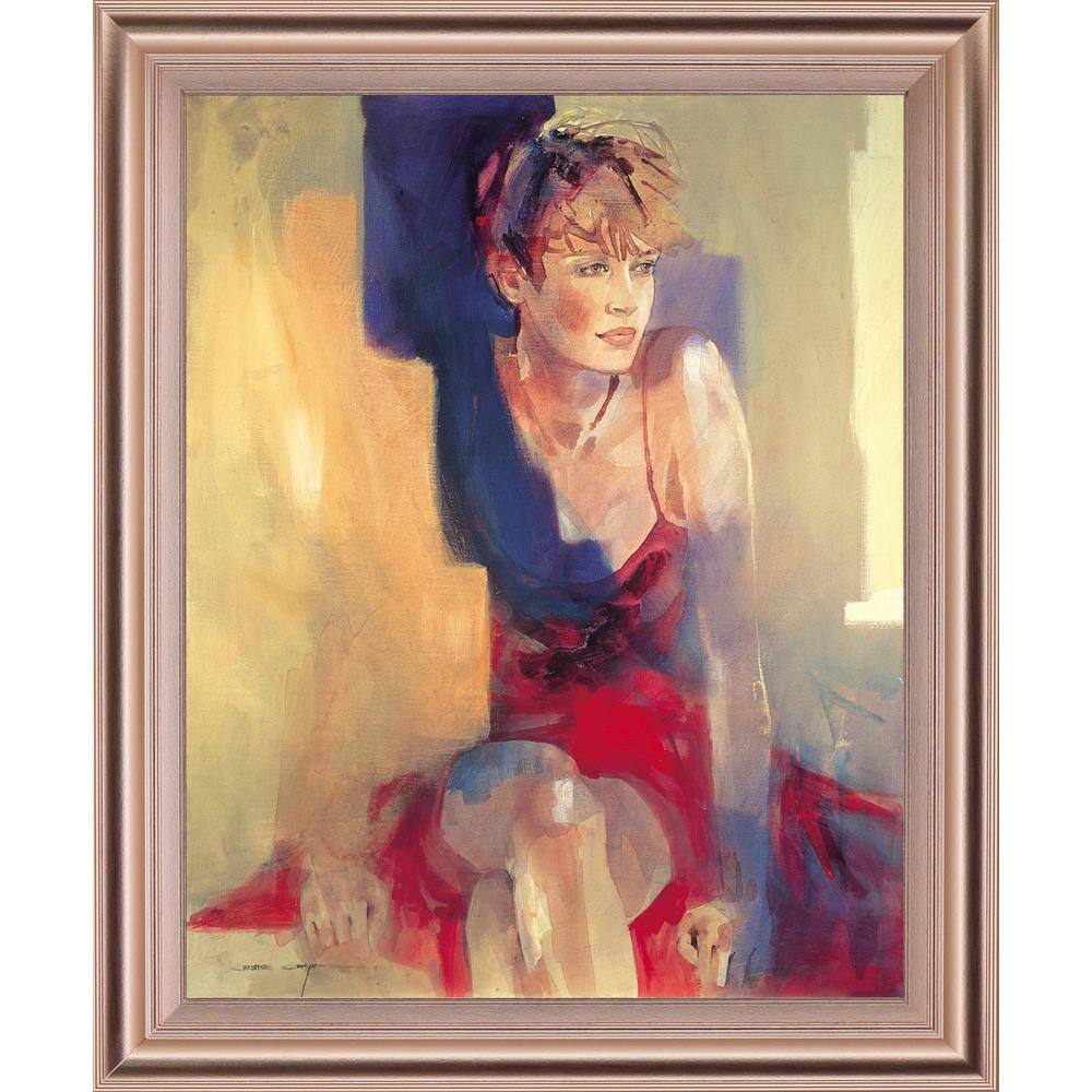 "28 in. x 34 in. ""Odalisque L"" By Christine Comyn Framed Print Wall Art" price history on PriceWatchPro