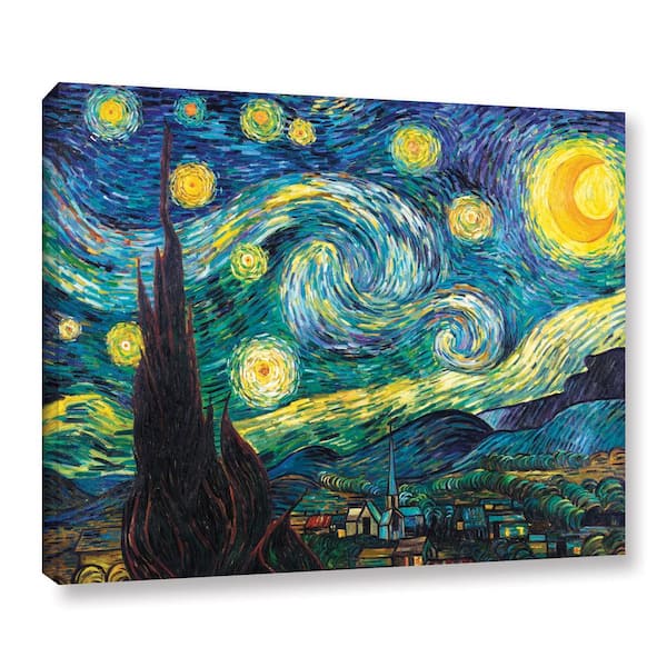 ArtWall Vincent Van Goghs Self Portrait Gallery Wrapped Canvas 14 x 18 ArtWall Vincent Van Goghs Self Portrait Gallery Wrapped Canvas 14 x 18