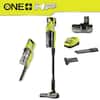 RYOBI ONE+ HP 18V Cordless Pet Stick Vacuum Cleaner Kit with 4.0 Ah HIGH PERFORMANCE Battery and Charger PBLSV716K