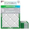 Filterbuy 20x22x1 MERV 13 Air Filter – 5-Pack, Pleated, Electrostatically Charged