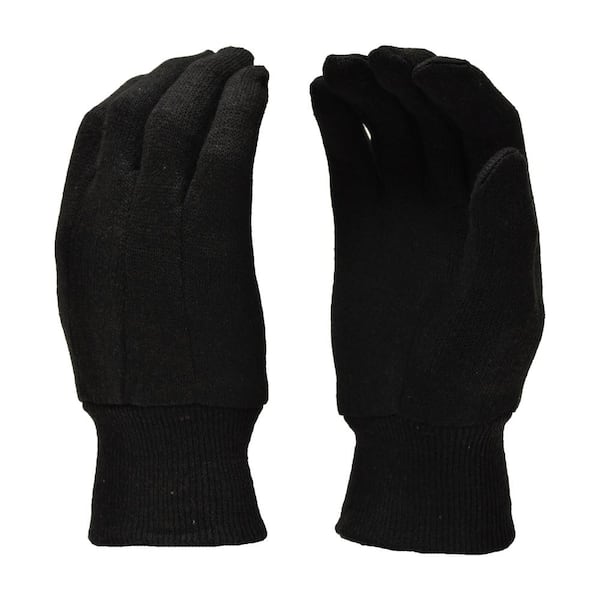 G & F Products Large Jersey Gloves in Regular Brown (300-Case)