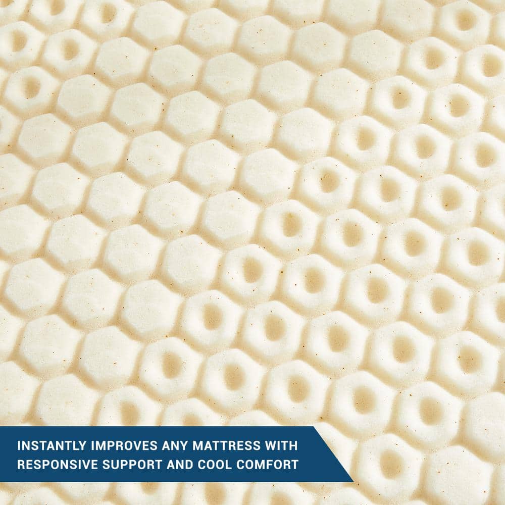 Twin Gel Infused Memory Foam Mattress Topper