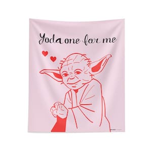 Lucas Star Wars Classic Yoda One Printed MultiColor Wall Hanging