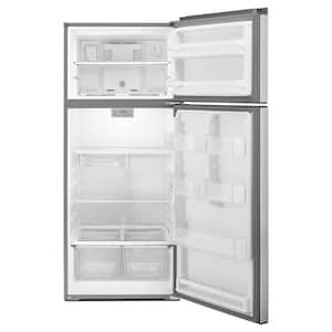 18 cu. ft. Top Freezer Refrigerator in Stainless Steel