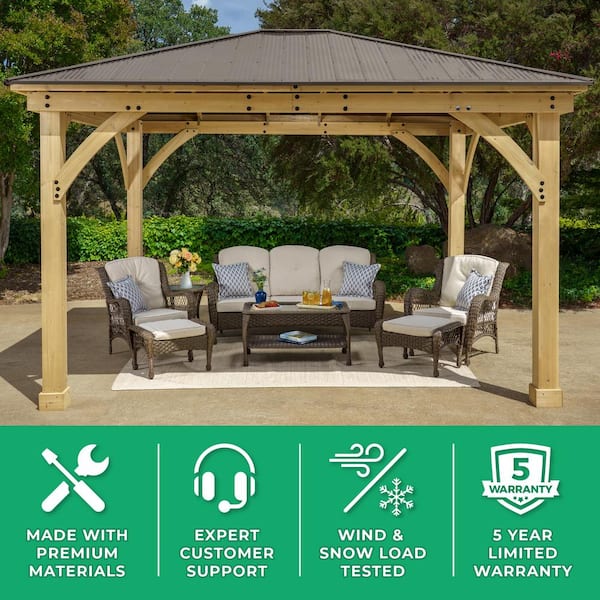 Yardistry Meridian Gazebo