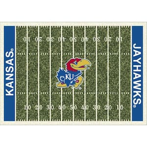 University of Kansas ft. by 6 ft. Homefield Area Rug