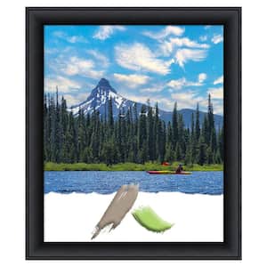 Nero Black Wood Picture Frame Opening Size 20 x 24 in.