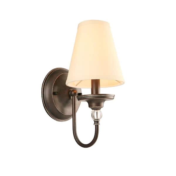 Bienville Collection 1-Light Bronze Sconce