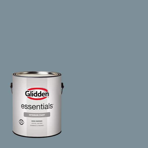 Glidden Essentials 1 gal. #PPG1153-5 Chalky Blue Eggshell Interior Paint