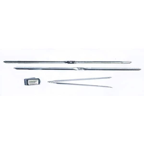 Unbranded 9 in. Galvanized Steel Edging Stake (50-Pack)