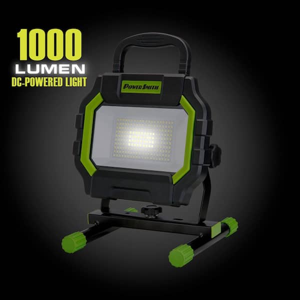Bright Light ME ＋ PowerSmith 2-in-1 Hybrid LED Work Light, 5000 Lumen AC Light 1000