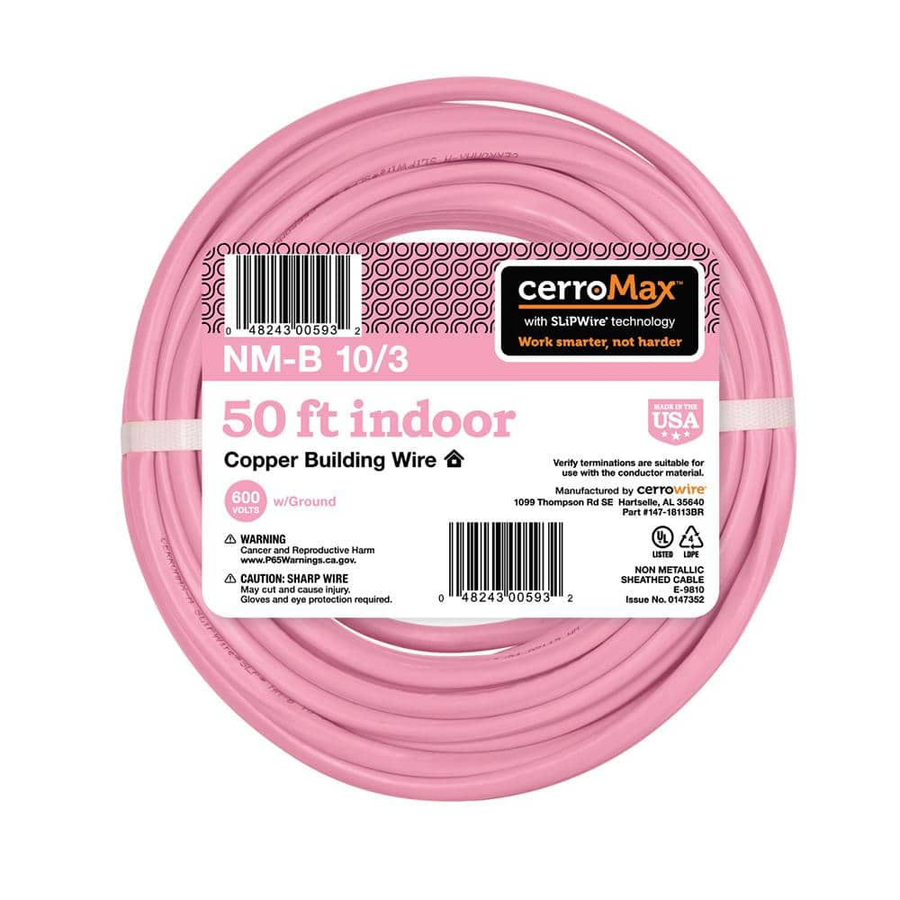 Cerrowire Ft Pink Solid Cerromax Slipwire Copper Nm B Wire