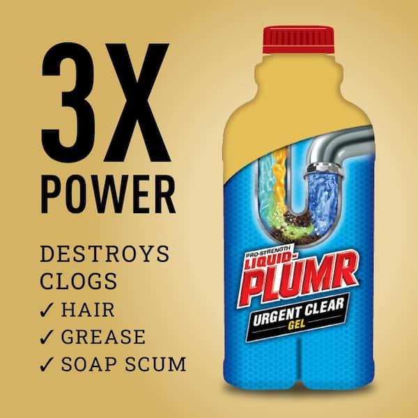 17 oz. Industrial Strength Urgent Clear Clog Remover and Drain Cleaner